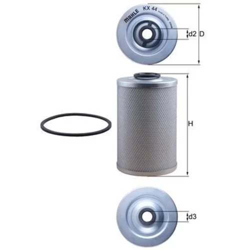 Palivový filter MAHLE KX 44D