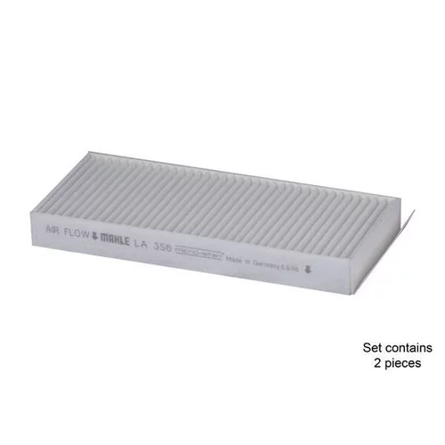 Filter vnútorného priestoru LA 356/S /MAHLE/ - obr. 2