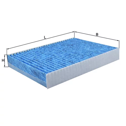 Filter vnútorného priestoru LAO 686 /MAHLE/ - obr. 2