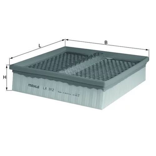 Vzduchový filter MAHLE LX 312