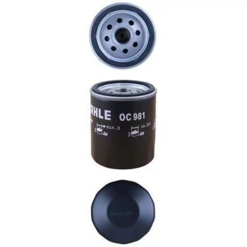Olejový filter OC 981 /MAHLE/ - obr. 1