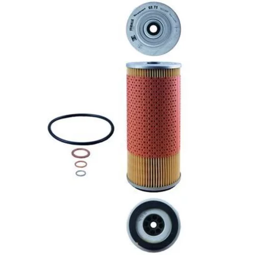 Olejový filter OX 75D /MAHLE/ - obr. 1