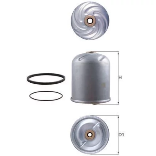 Olejový filter OZ 5D /MAHLE/ - obr. 1