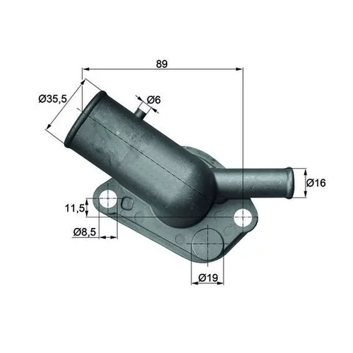Termostat chladenia MAHLE TI 64 87D