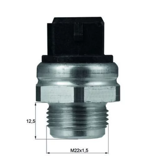 Teplotný spínač ventilátora chladenia MAHLE TSW 51D