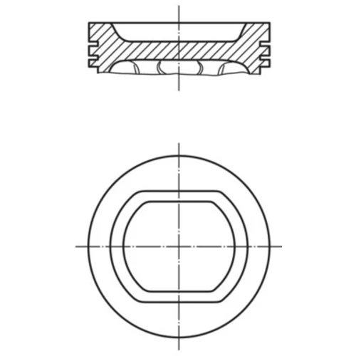 Piest 008 80 00 /MAHLE/ - obr. 1