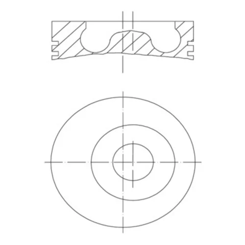 Piest 016 02 01 /MAHLE/ - obr. 1
