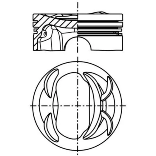 Piest 028 PI 00131 000 /MAHLE/ - obr. 1