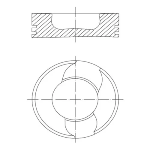 Piest 228 98 30 /MAHLE/ - obr. 1