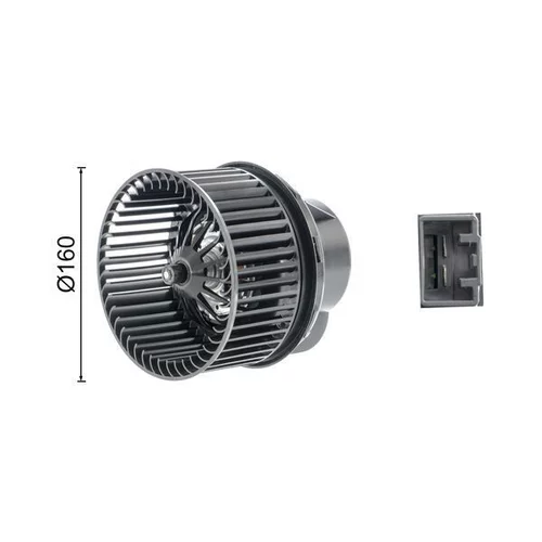 Vnútorný ventilátor AB 242 000P /MAHLE/ - obr. 9
