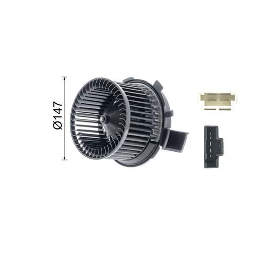 Vnútorný ventilátor AB 67 000P /MAHLE/ - obr. 12