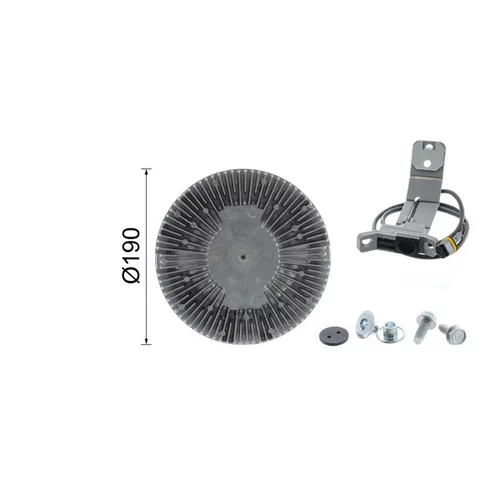 Spojka ventilátora chladenia CFC 134 000P /MAHLE/ - obr. 13