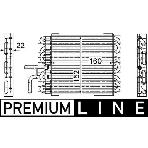 Chladič paliva MAHLE CK 10 000P