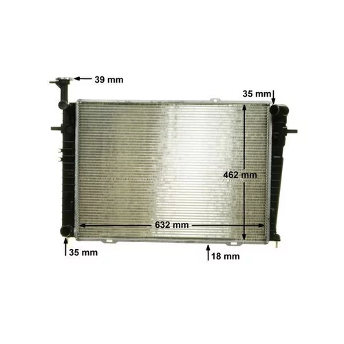 Chladič motora CR 1317 000P /MAHLE/ - obr. 14