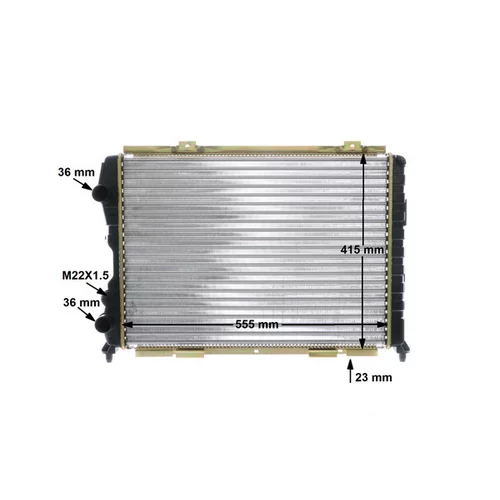 Chladič motora CR 1408 000S /MAHLE/ - obr. 18