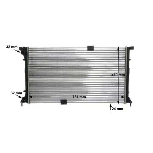 Chladič motora CR 1505 000S /MAHLE/ - obr. 17