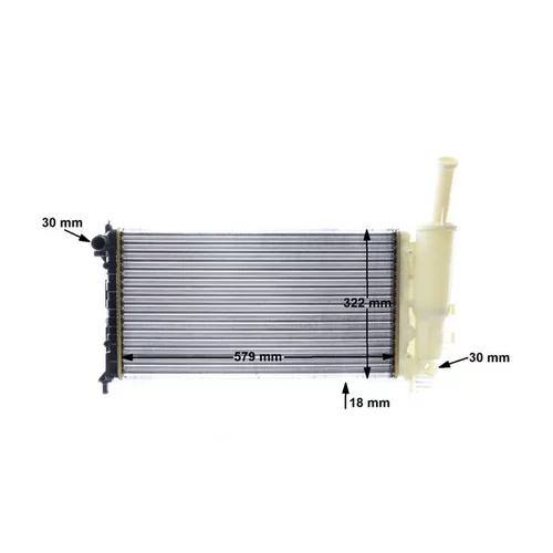 Chladič motora CR 1745 000S /MAHLE/ - obr. 17