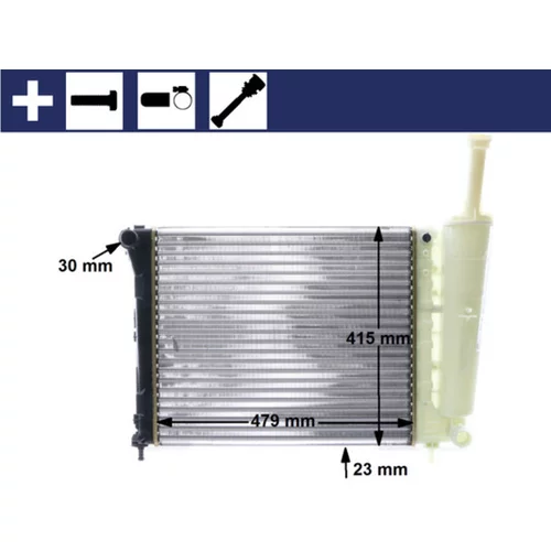 Chladič motora MAHLE CR 1859 000S