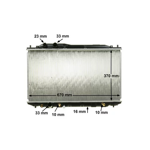 Chladič motora CR 1894 000S /MAHLE/ - obr. 9