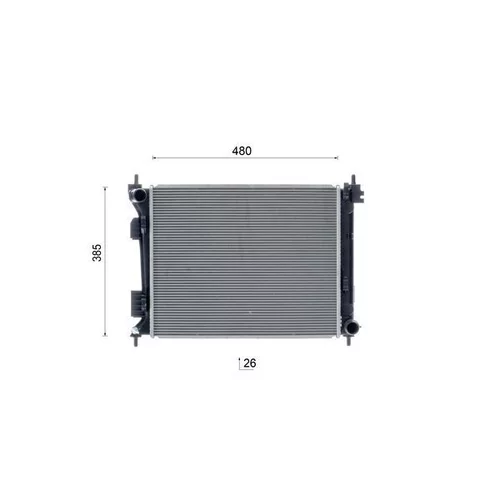 Chladič motora CR 2268 000S /MAHLE/ - obr. 19