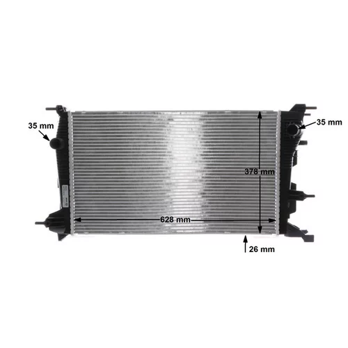 Chladič motora CR 840 000S /MAHLE/ - obr. 11