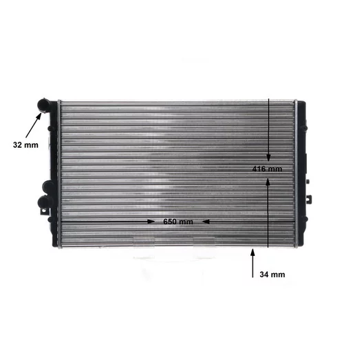 Chladič motora CR 854 001S /MAHLE/ - obr. 11