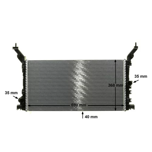Chladič motora CR 896 000P /MAHLE/ - obr. 16