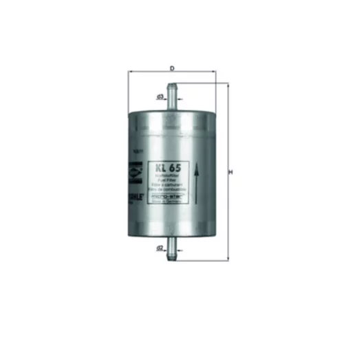 Palivový filter KL 65 /MAHLE/ - obr. 2