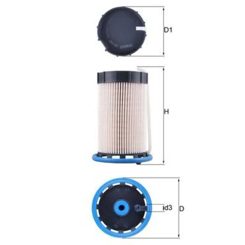 Palivový filter MAHLE KX 592