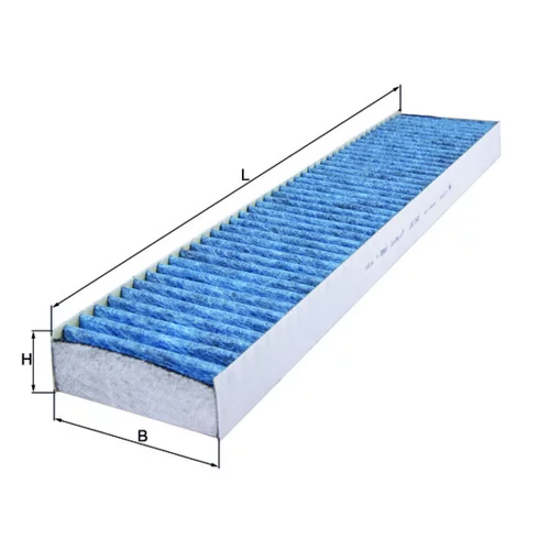 Filter vnútorného priestoru LAO 242 /MAHLE/ - obr. 2