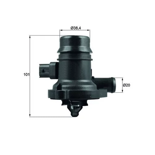 Termostat chladenia TM 36 103 /MAHLE/ - obr. 2