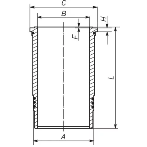 Vložka valcov 001 WN 21 00 /MAHLE/ - obr. 1