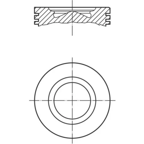 Piest 007 PI 00159 000 /MAHLE/ - obr. 1