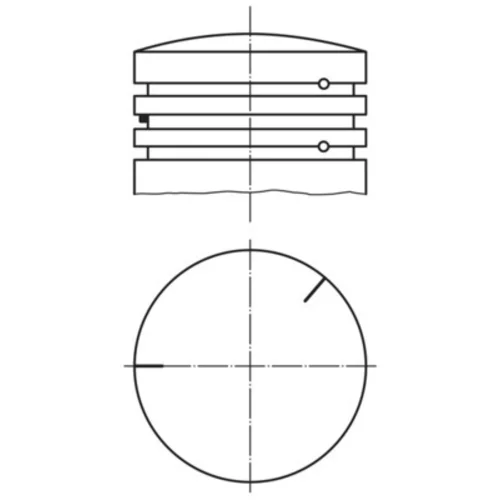 Piest MAHLE 034 11 05