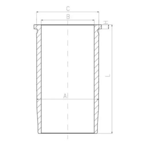 Vložka valcov 227 WN 56 01 /MAHLE/ - obr. 1