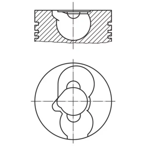 Piest 228 82 30 /MAHLE/ - obr. 1