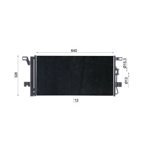 Kondenzátor klimatizácie AC 1079 000S /MAHLE/ - obr. 9