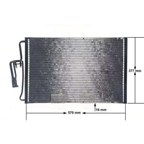Kondenzátor klimatizácie AC 335 000S /MAHLE/ - obr. 13