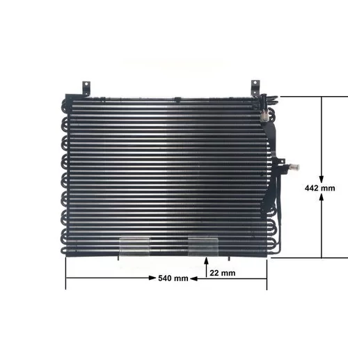 Kondenzátor klimatizácie AC 357 000S /MAHLE/ - obr. 11