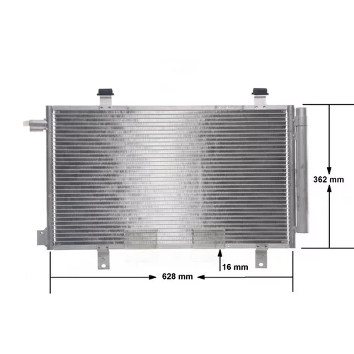 Kondenzátor klimatizácie AC 556 000S /MAHLE/ - obr. 12