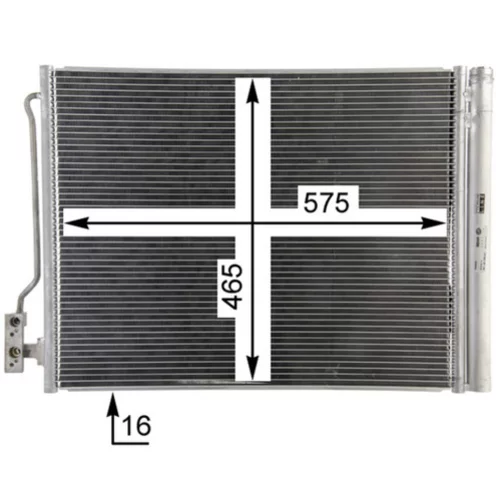 Kondenzátor klimatizácie AC 67 000P /MAHLE/ - obr. 6