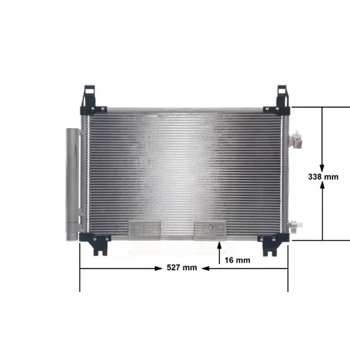 Kondenzátor klimatizácie AC 806 000S /MAHLE/ - obr. 12