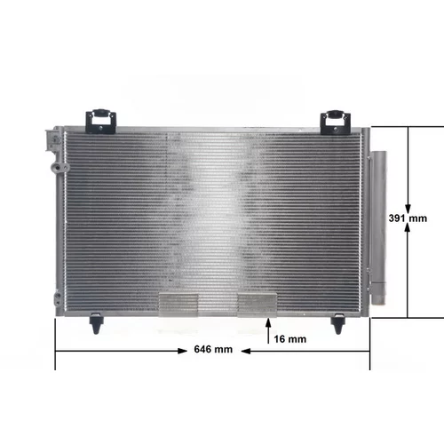 Kondenzátor klimatizácie AC 831 000S /MAHLE/ - obr. 11