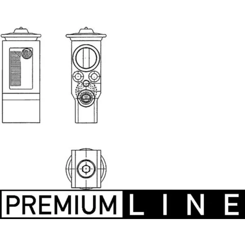 Expanzný ventil klimatizácie MAHLE AVE 62 000P