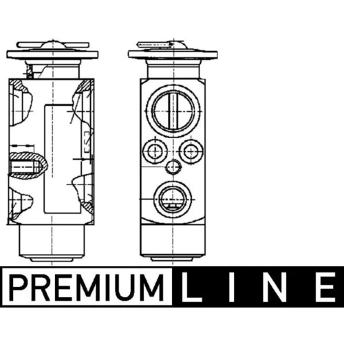 Expanzný ventil klimatizácie MAHLE AVE 88 000P