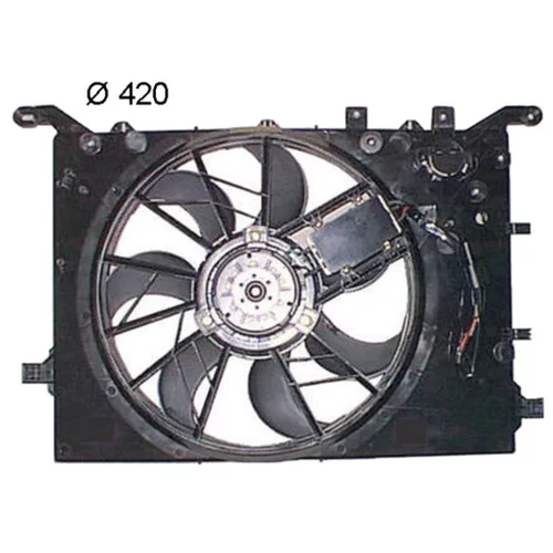 Ventilátor chladenia motora CFF 376 000S /MAHLE/ - obr. 3