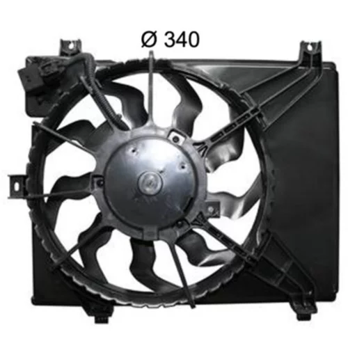 Ventilátor chladenia motora MAHLE CFF 398 000S