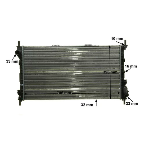 Chladič motora CR 1196 000P /MAHLE/ - obr. 15