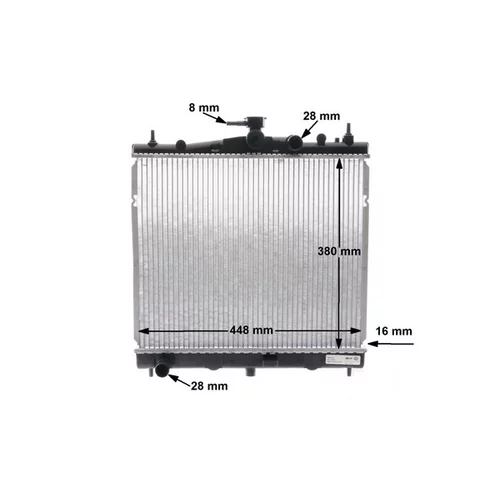 Chladič motora CR 2164 000S /MAHLE/ - obr. 11