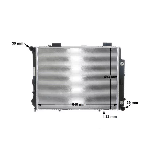 Chladič motora CR 315 001S /MAHLE/ - obr. 16